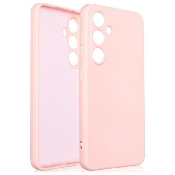 Beline Silicone tok Samsung Galaxy S25 Plus - rózsaarany színű