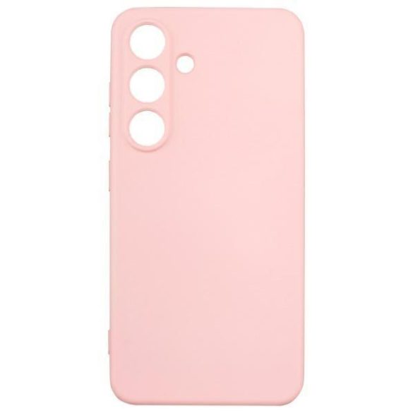 Beline Silicone tok Samsung Galaxy S25 Plus - rózsaarany színű