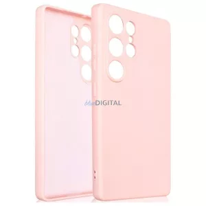 Beline Silicone tok Samsung Galaxy S25 Ultra - rózsaarany színű
