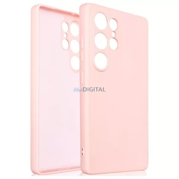 Beline Silicone tok Samsung Galaxy S25 Ultra - rózsaarany színű