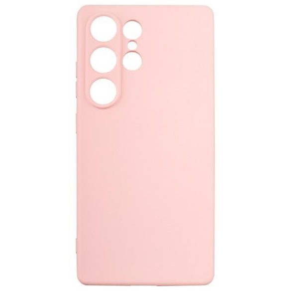 Beline Silicone tok Samsung Galaxy S25 Ultra - rózsaarany színű