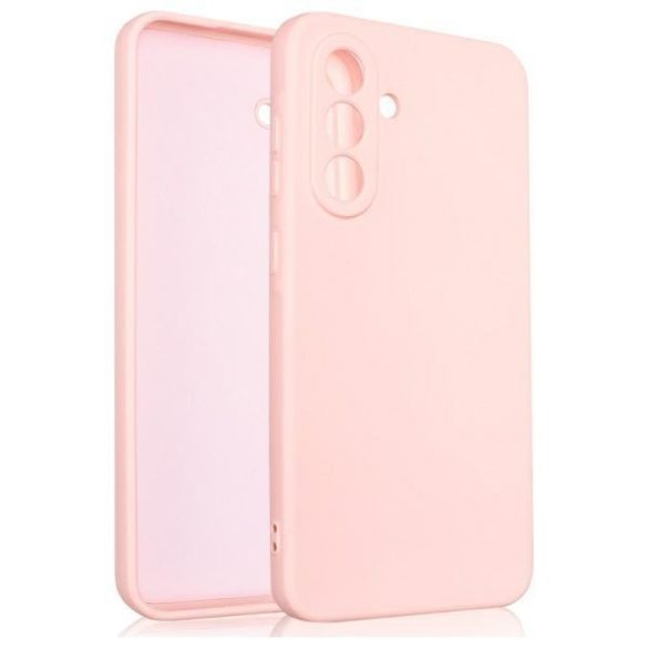 Beline Silicone tok Samsung Galaxy A36 - rózsaarany színű