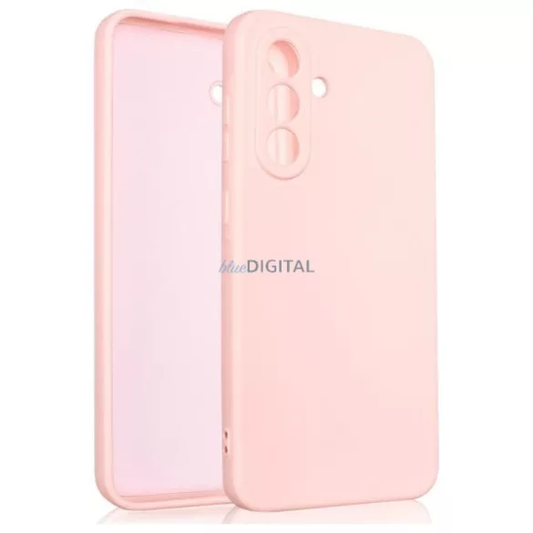 Beline Silicone tok Samsung Galaxy A36 - rózsaarany színű