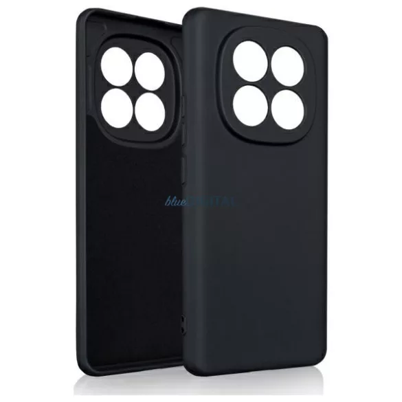Beline Silicone tok Xiaomi Redmi Note 14 Pro Plus - fekete