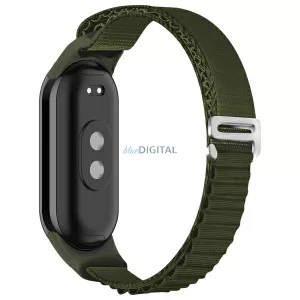 Beline Alpine szíj Xiaomi Mi Band 9/8 - zöld