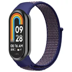 Beline NylonLoop szíj Xiaomi Mi Band 9/8 - tengerészkék