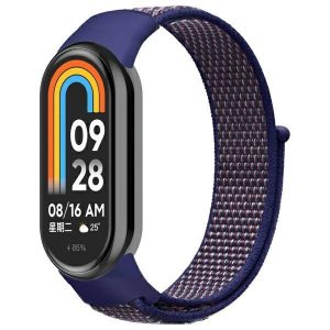 Beline NylonLoop szíj Xiaomi Mi Band 9/8 - tengerészkék