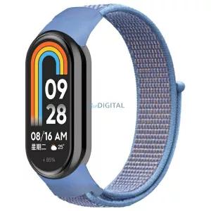 Beline NylonLoop szíj Xiaomi Mi Band 9/8 - kék