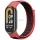 Beline NylonLoop szíj Xiaomi Mi Band 9/8 - piros-fekete