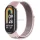 Beline NylonLoop szíj Xiaomi Mi Band 9/8 - rózsaszín