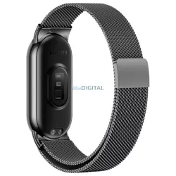 Beline Magnetic szíj Xiaomi Mi Band 9/8 - fekete