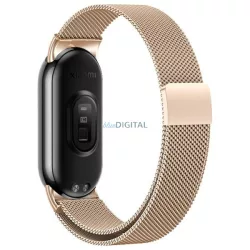   Beline Magnetic szíj Xiaomi Mi Band 9/8 - rózssarany színű