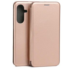 Beline Book Magnetic könyvtok Samsung Galaxy A56 - rózsaarany színű
