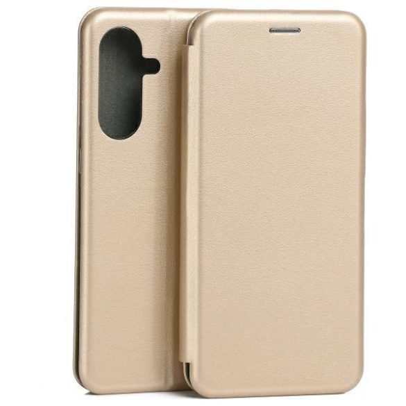 Beline Book Magnetic könyvtok Samsung Galaxy A56 - arany színű