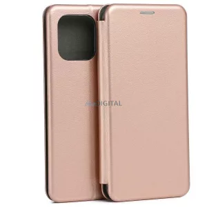 Beline Book Magnetic könyvtok Motorola Moto G05 - rózsaarany színű