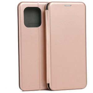 Beline Book Magnetic könyvtok Motorola Moto G15 - rózsaarany színű