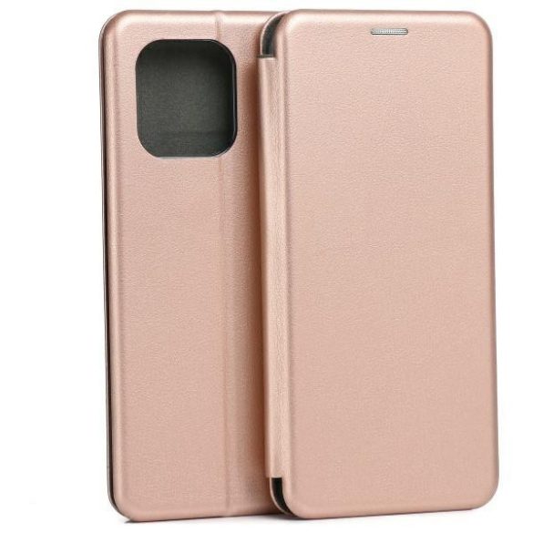 Beline Book Magnetic könyvtok Motorola Moto G15 - rózsaarany színű