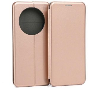 Beline Book Magnetic könyvtok Xiaomi Redmi 14C 4G/5G - rózsaarany színű