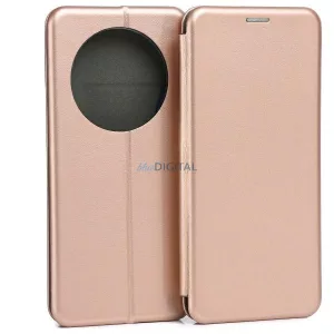Beline Book Magnetic könyvtok Xiaomi Redmi 14C 4G/5G - rózsaarany színű
