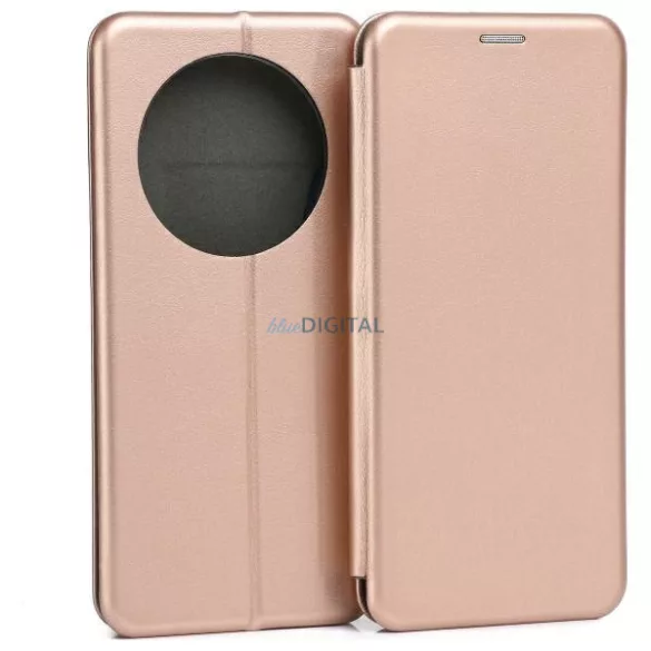 Beline Book Magnetic könyvtok Xiaomi Redmi 14C 4G/5G - rózsaarany színű