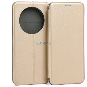 Beline Book Magnetic könyvtok Xiaomi Redmi 14C 4G/5G - arany színű