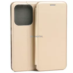   Beline Book Magnetic könyvtok Xiaomi Redmi Note 14 5G - arany színű