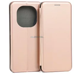   Beline Book Magnetic könyvtok Xiaomi Redmi Note 14 Pro 5G - rózsaarany színű