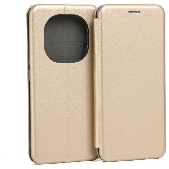 Beline Book Magnetic könyvtok Xiaomi Redmi Note 14 Pro 5G - arany színű