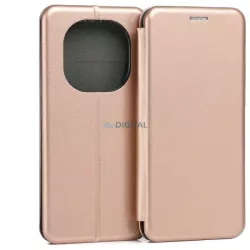   Beline Book Magnetic könyvtok Xiaomi Redmi Note 14 Pro Plus - rózsaarany színű
