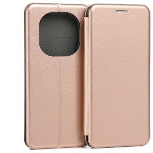 Beline Book Magnetic könyvtok Xiaomi Redmi Note 14 Pro Plus - rózsaarany színű