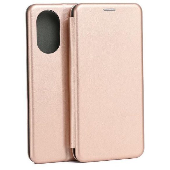 Beline Book Magnetic könyvtok Realme 12 4G - rózsaarany színű