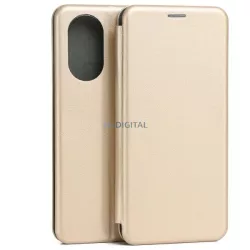 Beline Book Magnetic könyvtok Realme 12 4G - arany színű