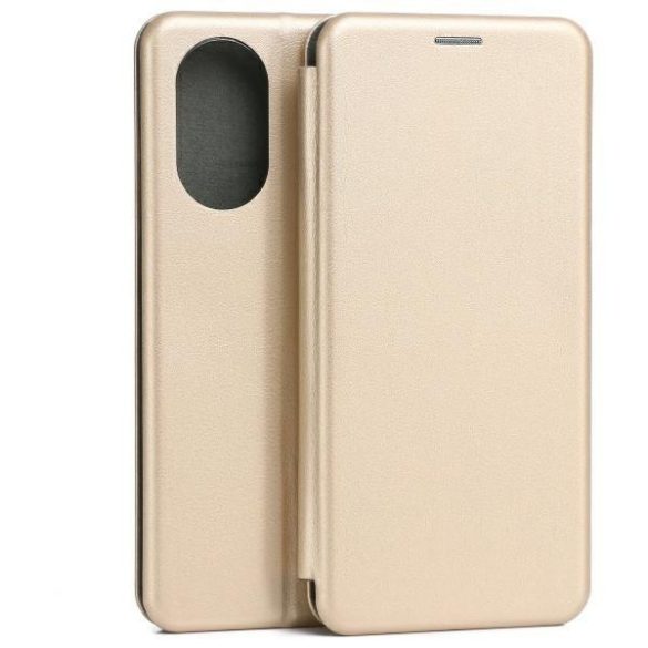 Beline Book Magnetic könyvtok Realme 12 4G - arany színű