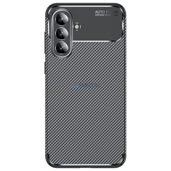 Beline Carbon Armor tok Samsung Galaxy A56 - fekete