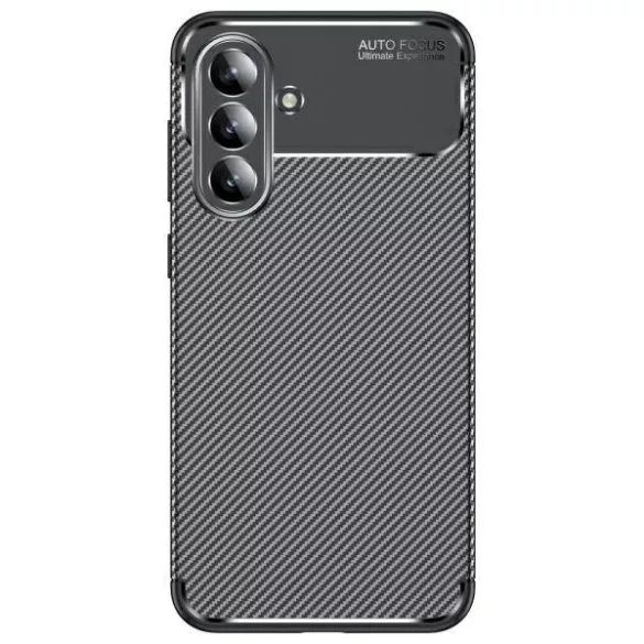 Beline Carbon Armor tok Samsung Galaxy A56 - fekete