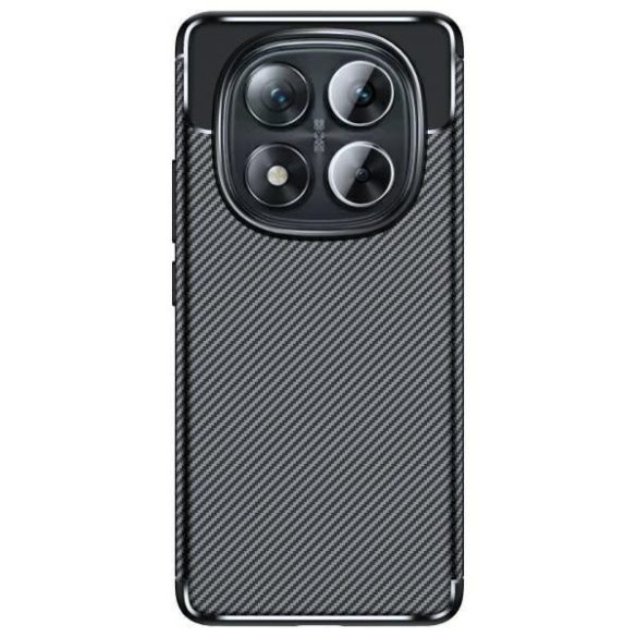 Beline Carbon Armor tok Xiaomi Redmi Note 14 Pro 5G - fekete