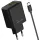 Beline 45 W-os fali töltő + USB-C kábel BLN2CB45C, fekete