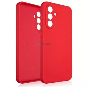 Beline Silicone tok Samsung Galaxy A56 - piros