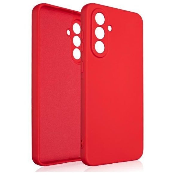 Beline Silicone tok Samsung Galaxy A56 - piros