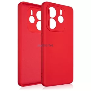 Beline Silicone tok Xiaomi Redmi Note 14 5G - piros