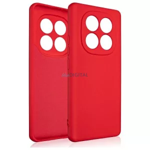 Beline Silicone tok Xiaomi Redmi Note 14 Pro 5G - piros