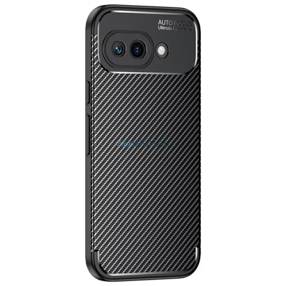 Beline Carbon Armor tok Google Pixel 9a - fekete