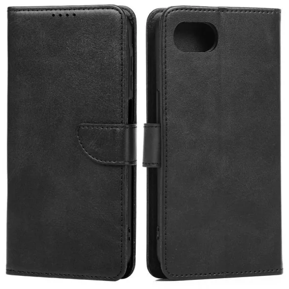 Marv könyvtok iPhone 16e - fekete