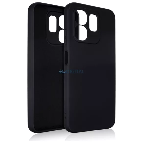Beline Silicone tok Infinix Hot 50i - fekete