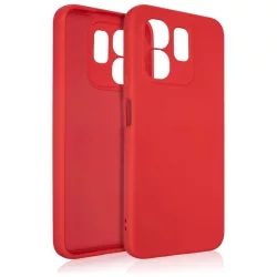 Beline Silicone tok Infinix Hot 50i - piros