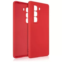 Beline Silicone tok Infinix Hot 50 Pro Plus - piros