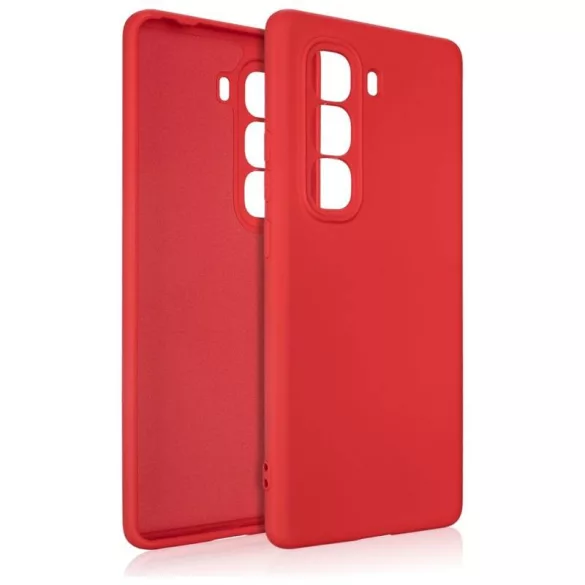 Beline Silicone tok Infinix Hot 50 Pro Plus - piros