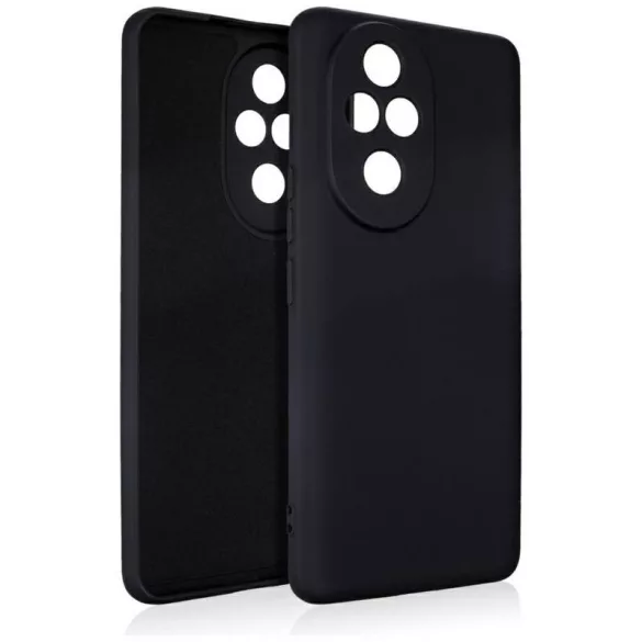 Beline Silicone tok Honor 200 Pro - fekete