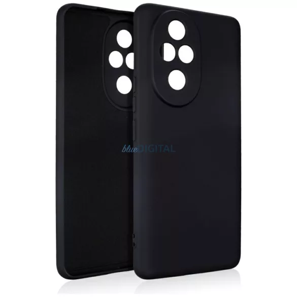 Beline Silicone tok Honor 200 Pro - fekete