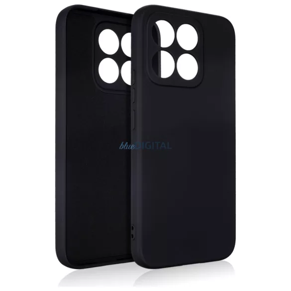 Beline Silicone tok Honor X8c - fekete